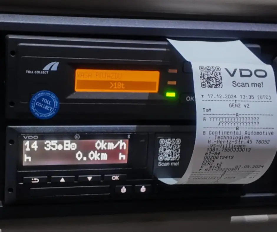 Dofinansowanie na inteligentne tachografy – wsparcie z Krajowego Planu Odbudowy